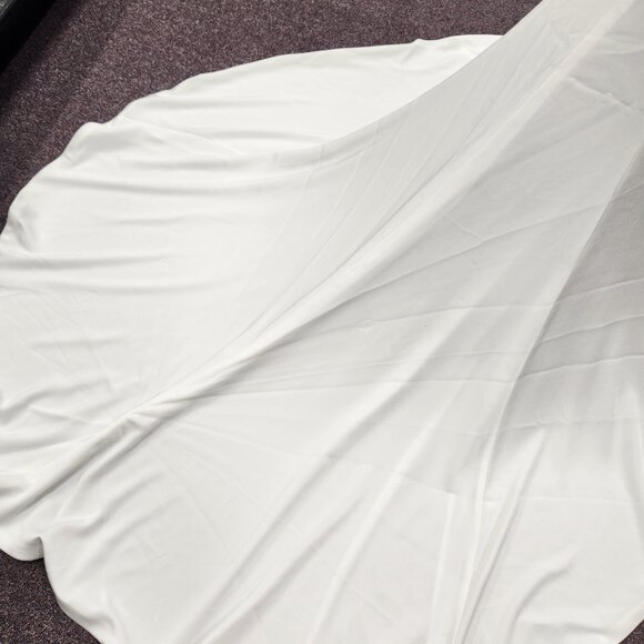 Martin Thornburg 120249 Size 8 Ivory Fit & Flare Bridal Gown - Picture 8 of 9